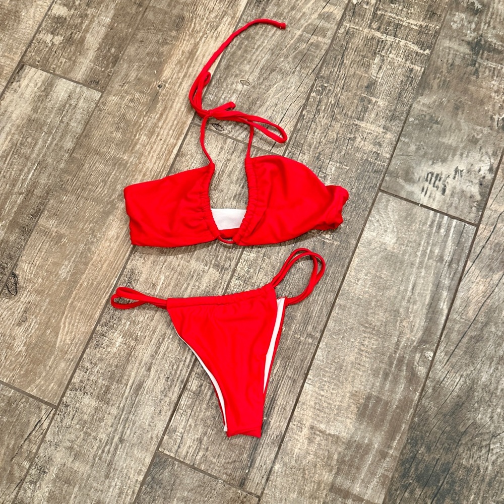 Red bikini size S